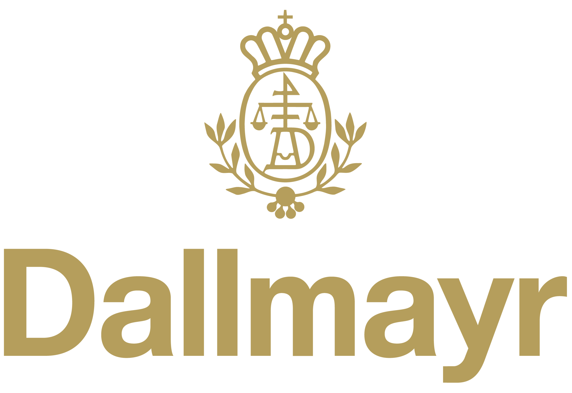 goldenes Logo von Dallmayr